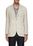 Main View - Click To Enlarge - RING JACKET - Alpaca Wool Blend Knit Single Breasted Blazer