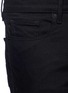 Detail View - Click To Enlarge - TOPMAN - Skinny fit raw denim shorts