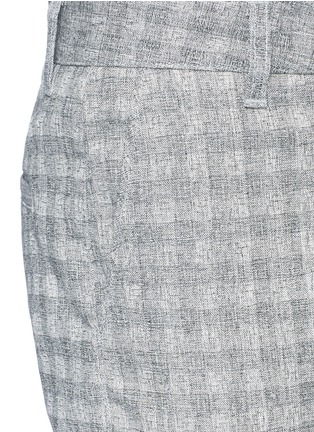 Detail View - Click To Enlarge - TOPMAN - Slim fit gingham check pants