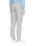 Back View - Click To Enlarge - TOPMAN - Slim fit gingham check pants