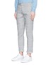 Front View - Click To Enlarge - TOPMAN - Slim fit gingham check pants