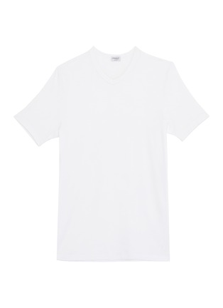 Main View - Click To Enlarge - ZIMMERLI - ‘Pureness’ Modal Blend V-Neck Undershirt