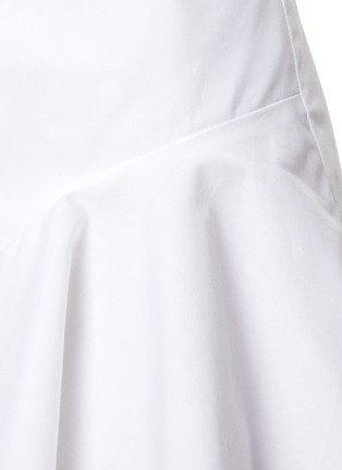  - THE ATTICO - ‘Candice’ Flared Mini Skirt Cotton Shirt Dress