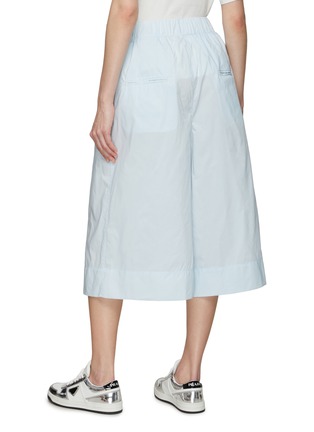Back View - Click To Enlarge - MONCLER - Elasticated Waist Wide Leg Culotte Pants