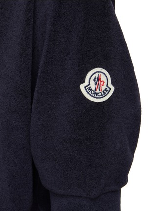  - MONCLER - Zip Front Terry Polo