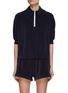 Main View - Click To Enlarge - MONCLER - Zip Front Terry Polo
