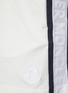 MONCLER - Logo Stripe Toggle Elasticated Waist Cotton Shorts