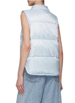 Back View - Click To Enlarge - MONCLER - ‘Kama’ Snap Button Puffer Vest