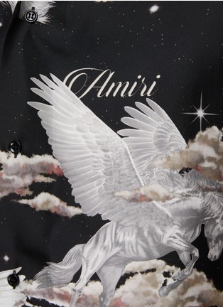  - AMIRI - Pegasus Button Up Silk Shirt