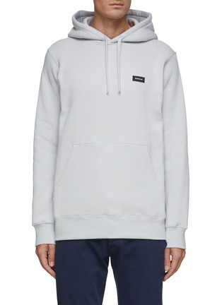 Main View - Click To Enlarge - DENHAM - REGULAR FRONT PATCH HOODIE