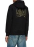 Back View - Click To Enlarge - DENHAM - ‘CLINTON’ BACK NEON EMBROIDERY HOODIE