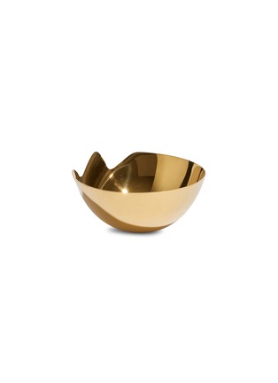 Main View - Click To Enlarge - ZAHA HADID - Serenity Polished Stainless Steel Bowl — Gold