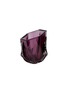Main View - Click To Enlarge - ZAHA HADID - Shimmer Crystal Glass Tealight Holder — Purple