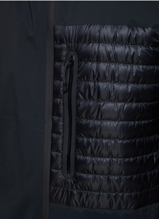  - MONCLER - ‘Dabih’ Puffer Panel Front Zip Ripstop Hooded Jacket