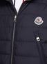  - MONCLER - Recycled Logo Patch Puffer Vest