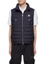 Main View - Click To Enlarge - MONCLER - Recycled Logo Patch Puffer Vest