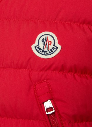  - MONCLER - ‘Albyt’ Packable Hood Logo Patch Puffer Vest