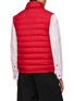 Back View - Click To Enlarge - MONCLER - ‘Albyt’ Packable Hood Logo Patch Puffer Vest