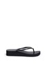 Main View - Click To Enlarge - TORY BURCH - 'Thin' wedge flip flops