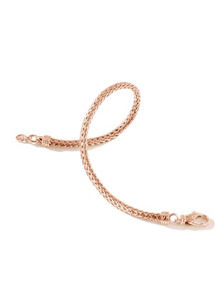 Detail View - Click To Enlarge - JOHN HARDY - ‘CLASSIC CHAIN’ 18K ROSE GOLD SLIM CHAIN BRACELET