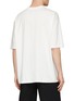 Back View - Click To Enlarge - THE VIRIDI-ANNE - Buttoned Side Patch Pocket Cotton Oversized T-Shirt