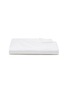 RIVOLTA CARMIGNANI  - ‘Lounge‘ Plain Queen Size Bottom Fitted Sheet — Bianco
