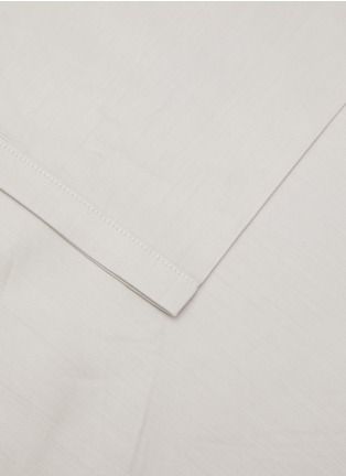 Detail View - Click To Enlarge - RIVOLTA CARMIGNANI  - ‘Plain‘ King Size Bottom Fitted Sheet — Beige Dune