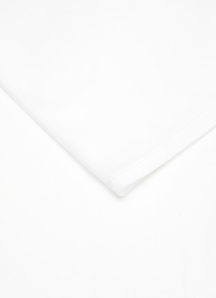 Detail View - Click To Enlarge - RIVOLTA CARMIGNANI  - Plain King Size Bottom Flat Sheet — Bianco