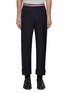 Main View - Click To Enlarge - THOM BROWNE  - Flat Front Backstrap Drop Crotch Pants