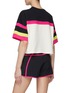 Back View - Click To Enlarge - BEACH RIOT - ‘SUMMIT’ STRIPE MOTIF BOXY FIT CROPPED T-SHIRT