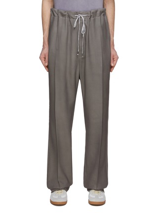 Main View - Click To Enlarge - MAISON MARGIELA - Wool Relaxed Fit Drawstring Pants
