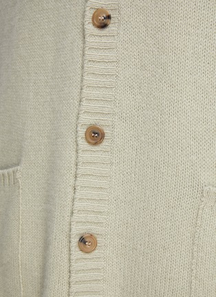  - MAISON MARGIELA - V-Neck Button Front Wool Knit Long Cardigan