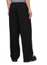 Back View - Click To Enlarge - MAISON MARGIELA - Wool Relaxed Fit Straight Pants