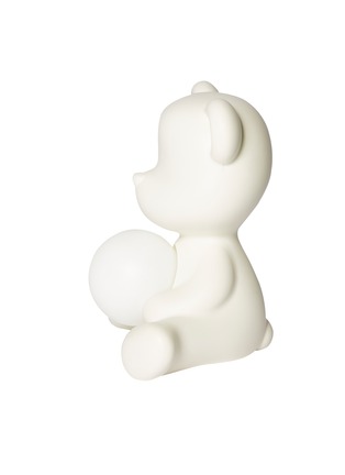 Detail View - Click To Enlarge - QEEBOO - TEDDY GIRL LAMP — WHITE