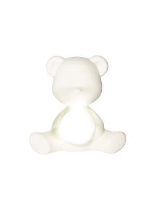  - QEEBOO - TEDDY GIRL LAMP — WHITE