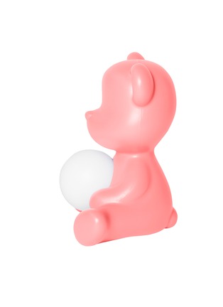 Detail View - Click To Enlarge - QEEBOO - TEDDY GIRL LAMP — POWDER PINK
