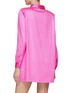 Back View - Click To Enlarge - SELF-PORTRAIT - HOT FIX RHINESTONE EMBELLISHED SATIN SHIRT