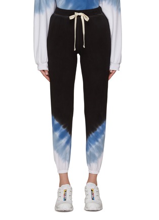 Main View - Click To Enlarge - ELECTRIC & ROSE - ‘Icon’ Elasticated Cuff Tie Dye Print Jogger Pants