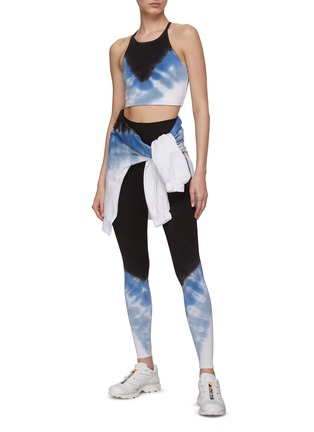 Figure View - Click To Enlarge - ELECTRIC & ROSE - ‘Sunset’ Tie Dye Print Leggings