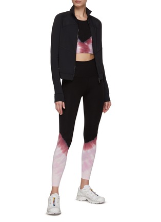 Figure View - Click To Enlarge - ELECTRIC & ROSE - ‘Sunset’ Tie Dye Print Leggings