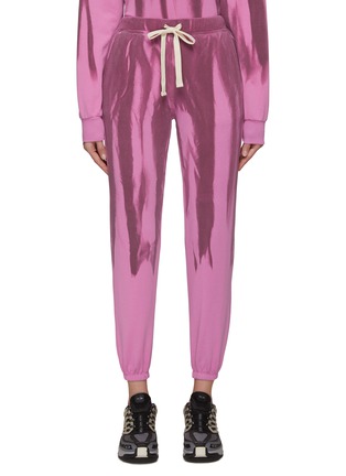 Main View - Click To Enlarge - ELECTRIC & ROSE - ‘Icon’ Elasticated Cuff Tie Dye Print Jogger Pants