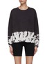 Main View - Click To Enlarge - ELECTRIC & ROSE - ‘Lilith’ Tie Dye Effect Cotton Blend Knit Sweater