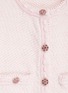 Detail View - Click To Enlarge - SELF-PORTRAIT - KIDS CRYSTAL EMBELLISHED BUTTON FRONT KNIT CARDIGAN