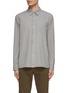 Main View - Click To Enlarge - OFFICINE GÉNÉRALE - ‘EMORY’ LONG SLEEVE GARMENT DYED CHEST POCKET SHIRT