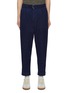 Main View - Click To Enlarge - OFFICINE GÉNÉRALE - ‘Hugo’ Flat Front Pleated Cuffed Pants