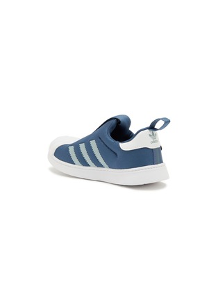 Detail View - Click To Enlarge - ADIDAS - ‘SUPERSTAR 360’ LOW TOP SLIP ON TODDLER SNEAKERS