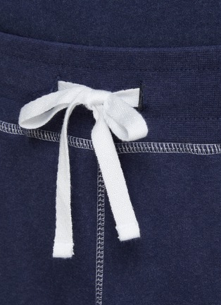 - SUNSPEL - Contrast Stitching Cotton Drawstring Jogger Pants