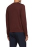 Back View - Click To Enlarge - THEORY - LONG SLEEVE CREWNECK REGAL WOOL SWEATER