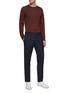 Figure View - Click To Enlarge - THEORY - LONG SLEEVE CREWNECK REGAL WOOL SWEATER