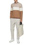 Figure View - Click To Enlarge - THEORY - ‘CURTIS’ ELASTIC WAISTBAND PRECISION PONTE PANTS
